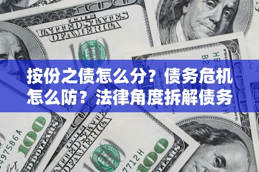 北京按份之债怎么分？债务危机怎么防？法律角度拆解债务分配与风险自保指南