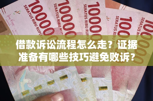 北京借款诉讼流程怎么走？证据准备有哪些技巧避免败诉？