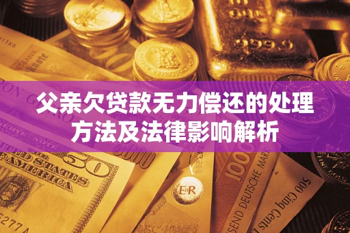 北京父亲欠贷款无力偿还的处理方法及法律影响解析