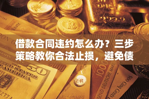 北京借款合同违约怎么办？三步策略教你合法止损，避免债务危机升级