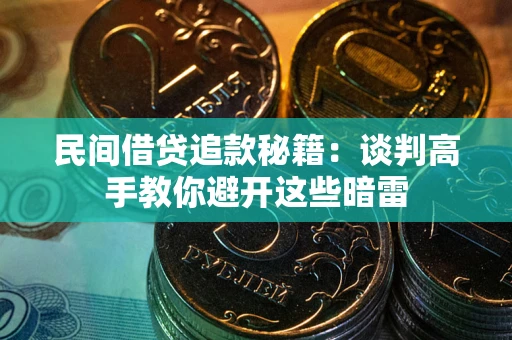 北京民间借贷追款秘籍：谈判高手教你避开这些暗雷