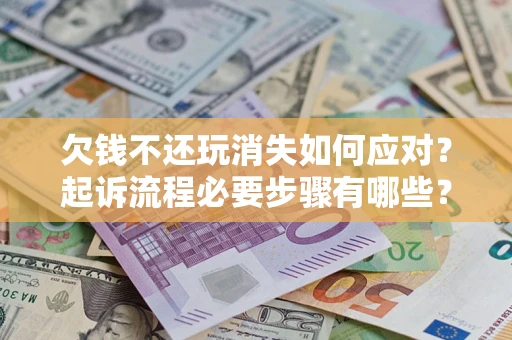 北京欠钱不还玩消失如何应对？起诉流程必要步骤有哪些？